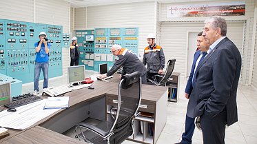"Сергей Грачев побывал на  Сакмарской ТЭЦ"